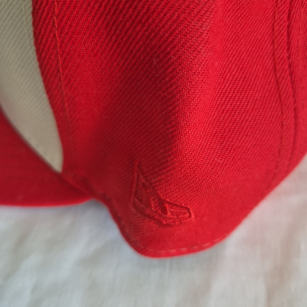 New Era Chicago Bulls Fitted Ball Cap 7 3/8 - Picture 3 of 6